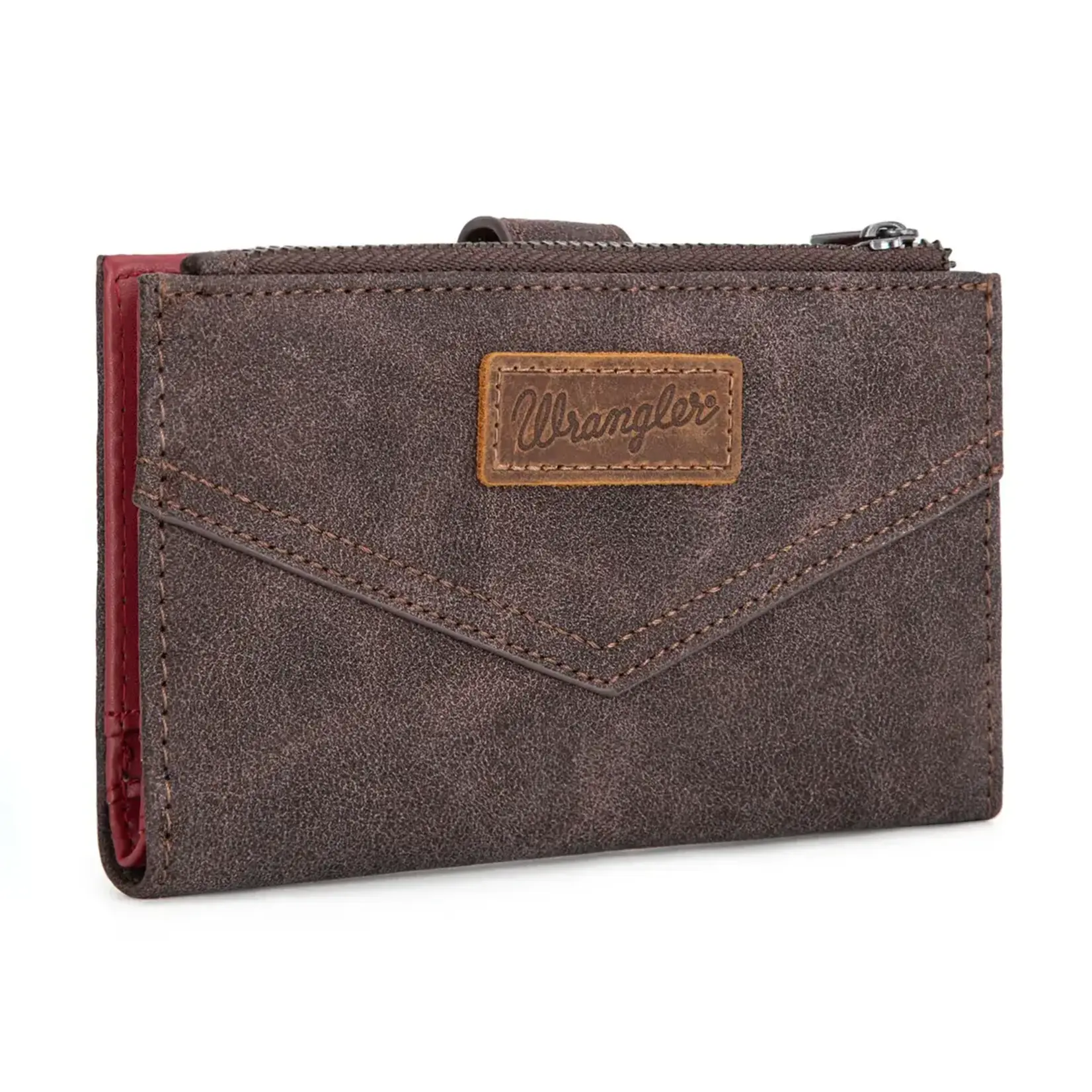 Wrangler WG162-W0333CF - Coffee - Wrangler Card Holder Bi-Fold Wallet