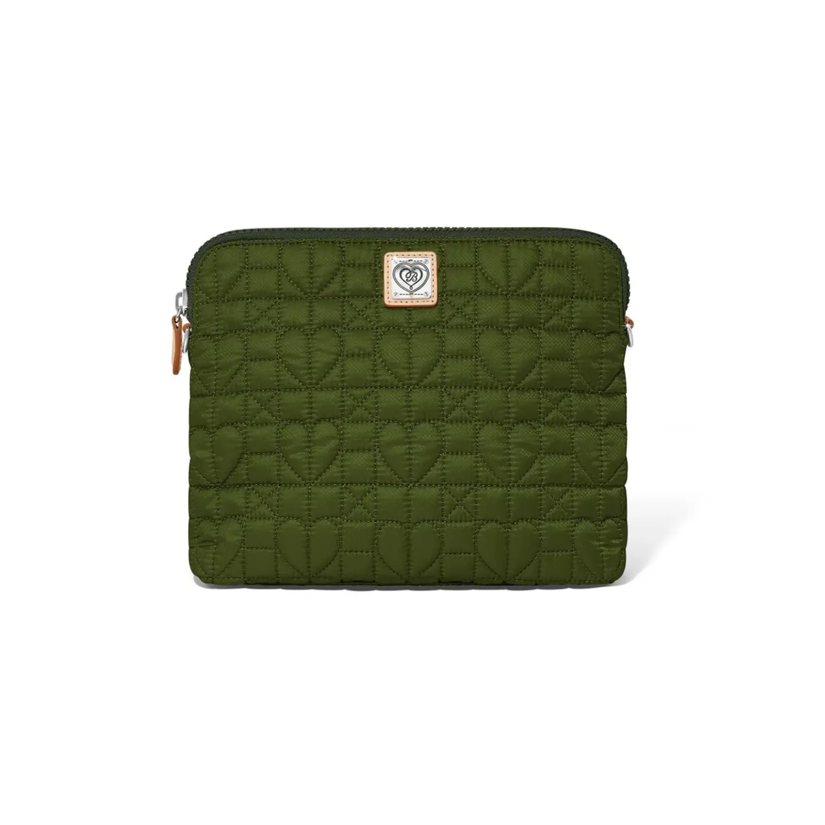 Brighton H1656A Alina Medium Cross Body Bag - Army Green