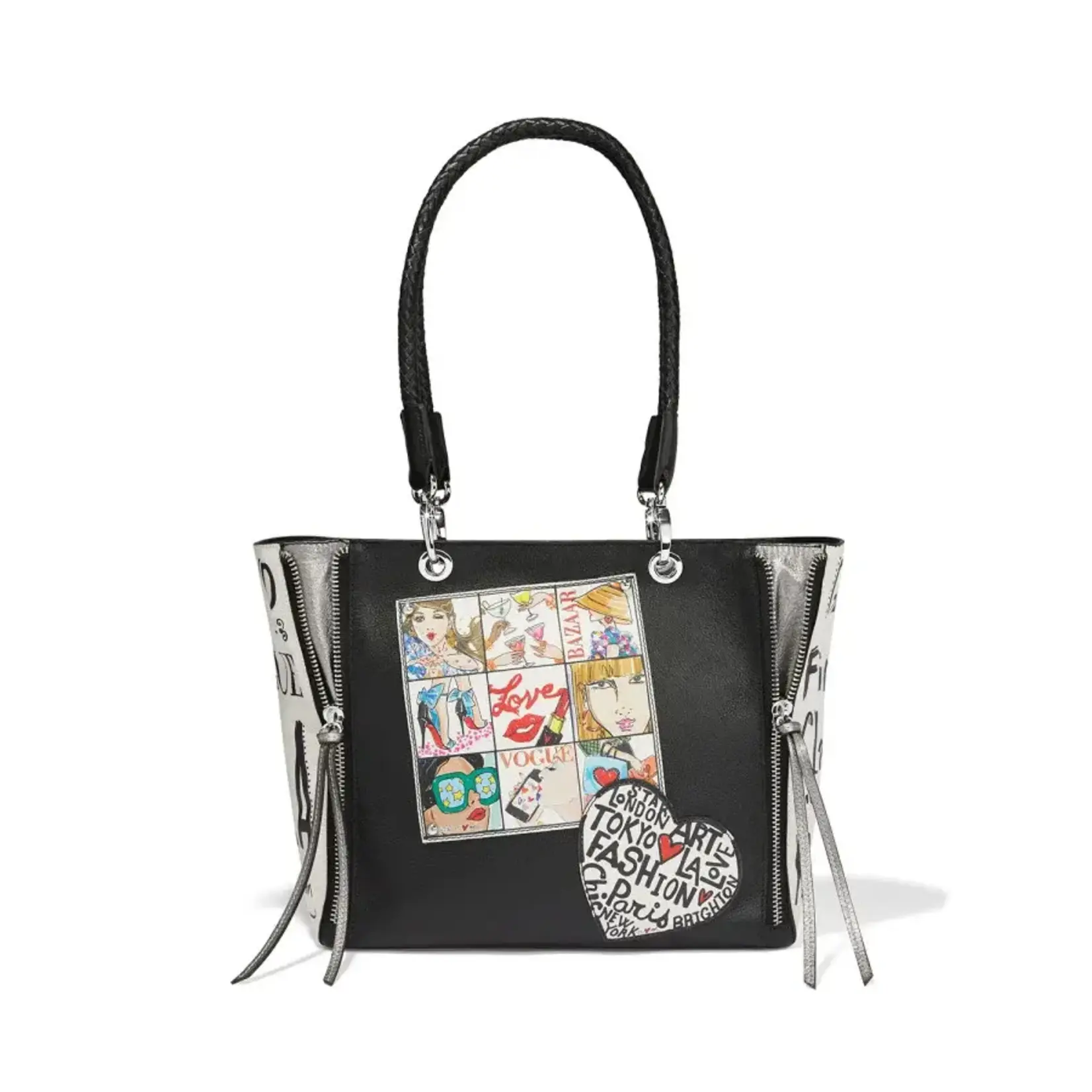 Brighton H3837M Fashionista Cover Girls Tote