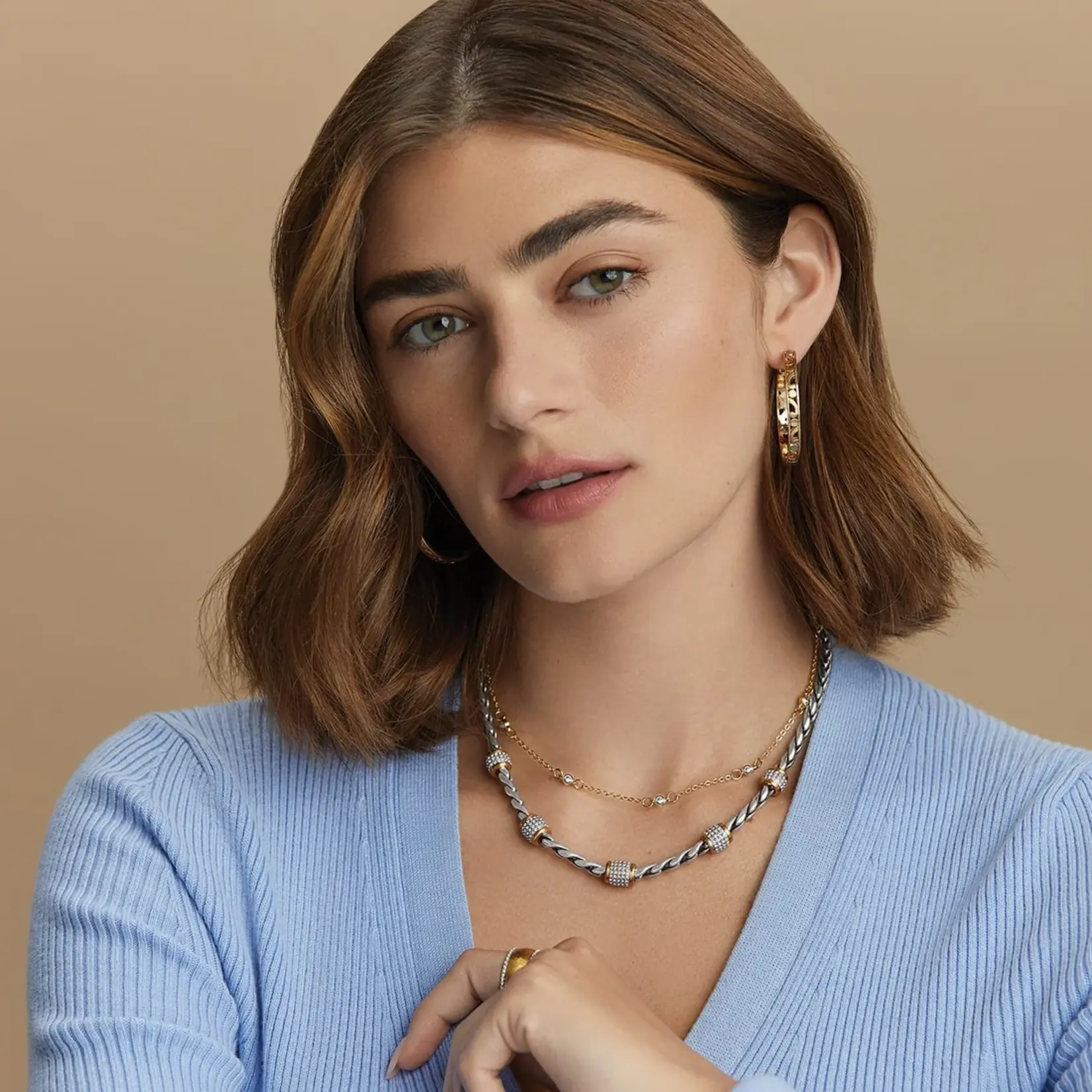 Brighton JM2252 Illumina Petite Gold Collar Necklace