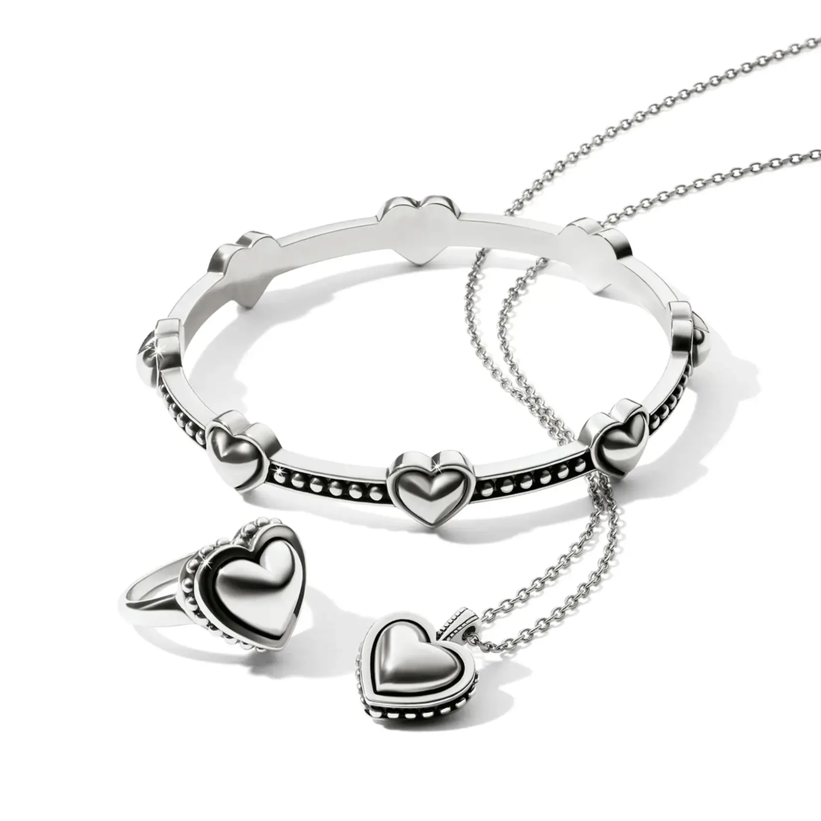 Brighton JM7391 Pretty Tough Bold Heart Petite Heart
