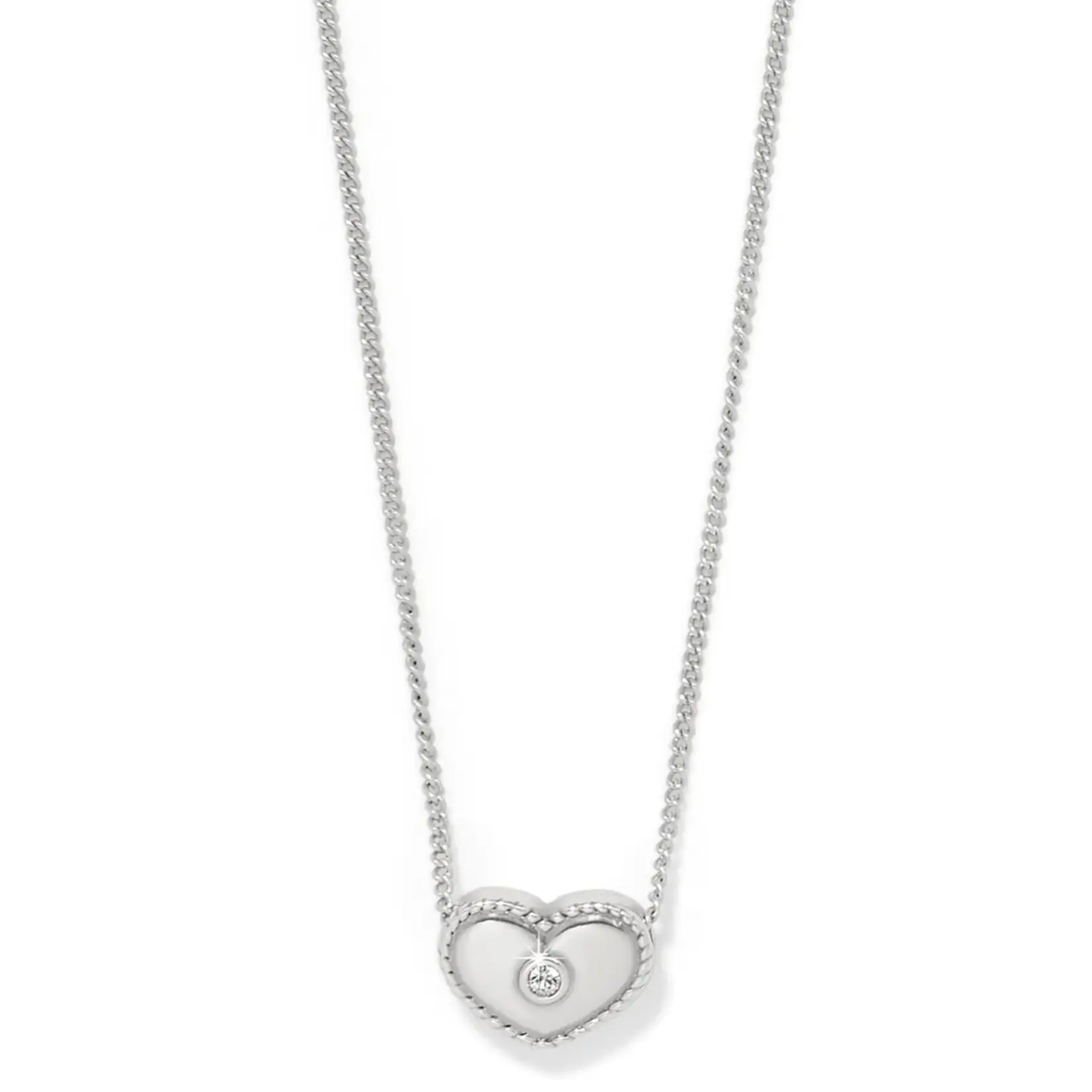 Brighton JM7629 Illumina Celeste Heart Petite Necklace