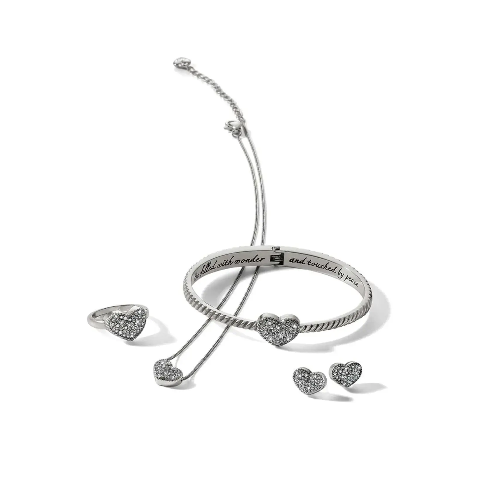 Brighton JM7629 Illumina Celeste Heart Petite Necklace