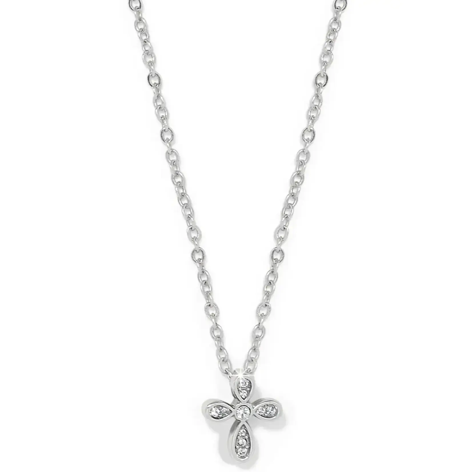 Brighton JM7662 Enchanting Cross Necklace Silver