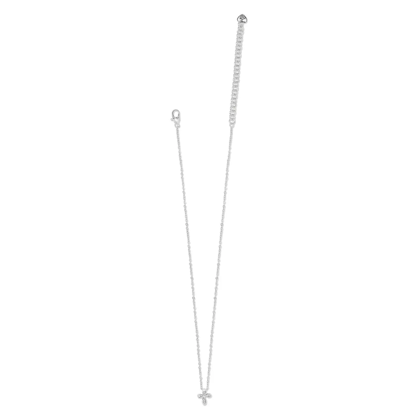Brighton JM7662 Enchanting Cross Necklace Silver