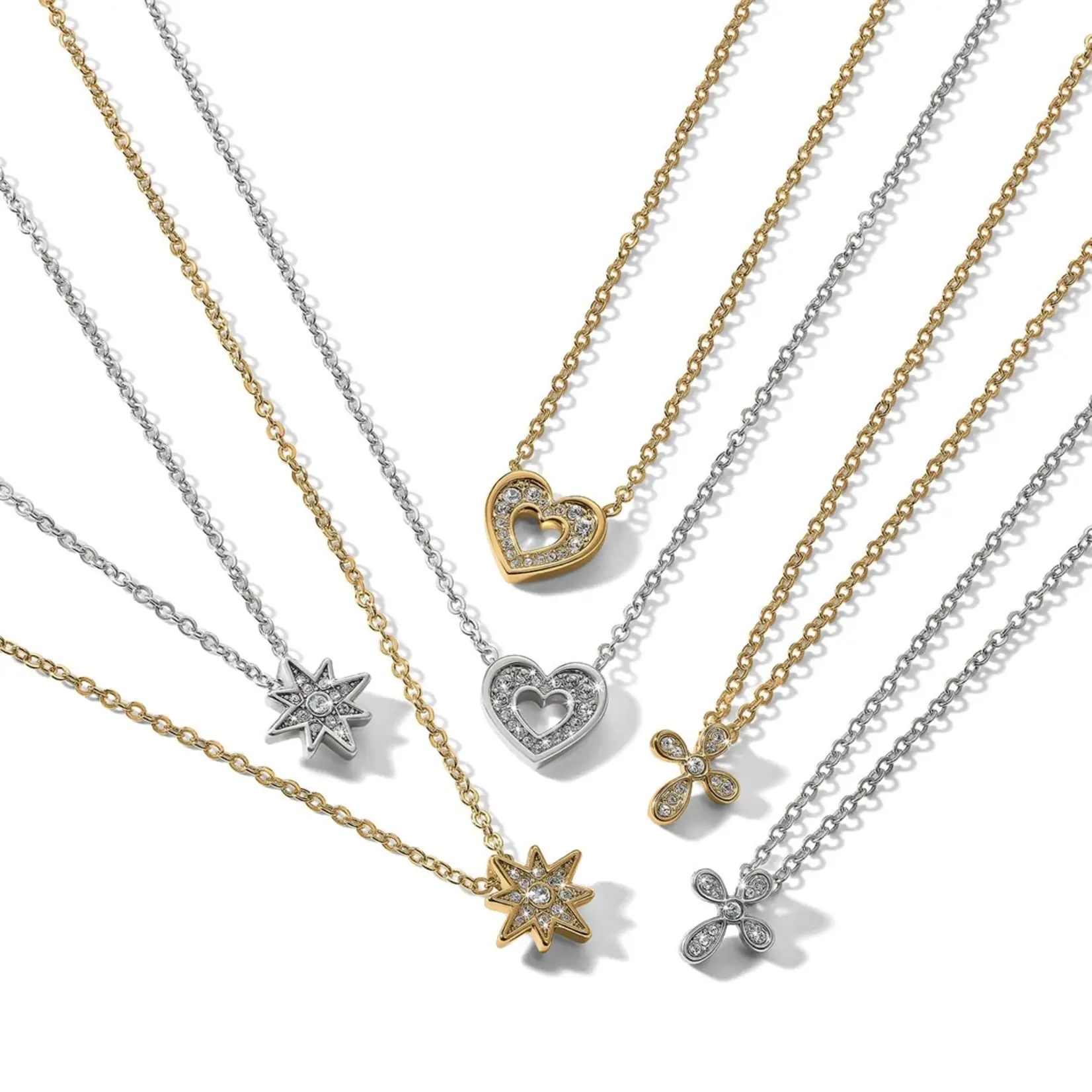 Brighton JM7662 Enchanting Cross Necklace Silver