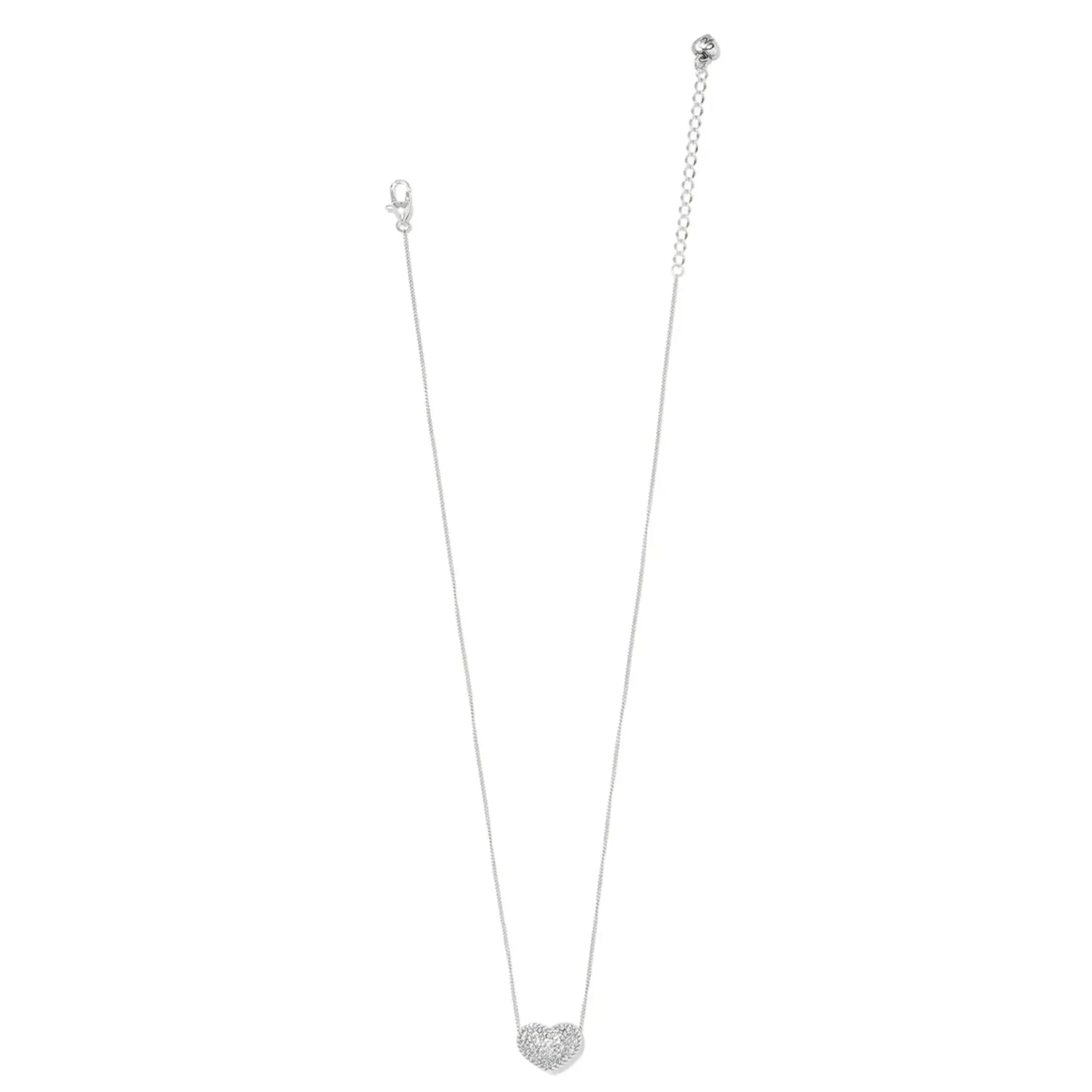 Brighton JM7696 Illumina Celeste Heart Bold Necklace - Silver