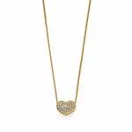 Brighton JM7730 Illumina Celeste Heart Petite Necklace - Gold
