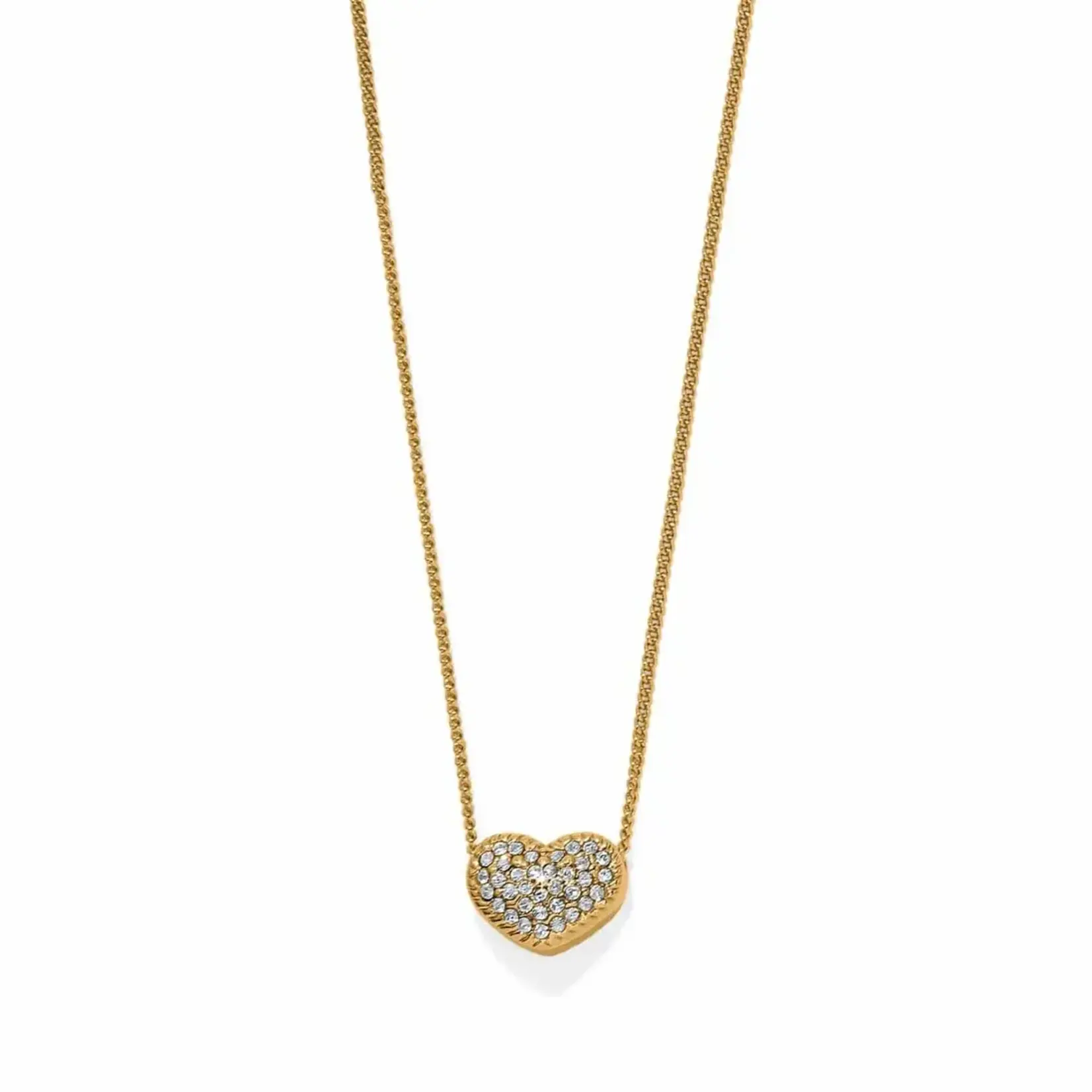 Brighton JM7730 Illumina Celeste Heart Petite Necklace - Gold