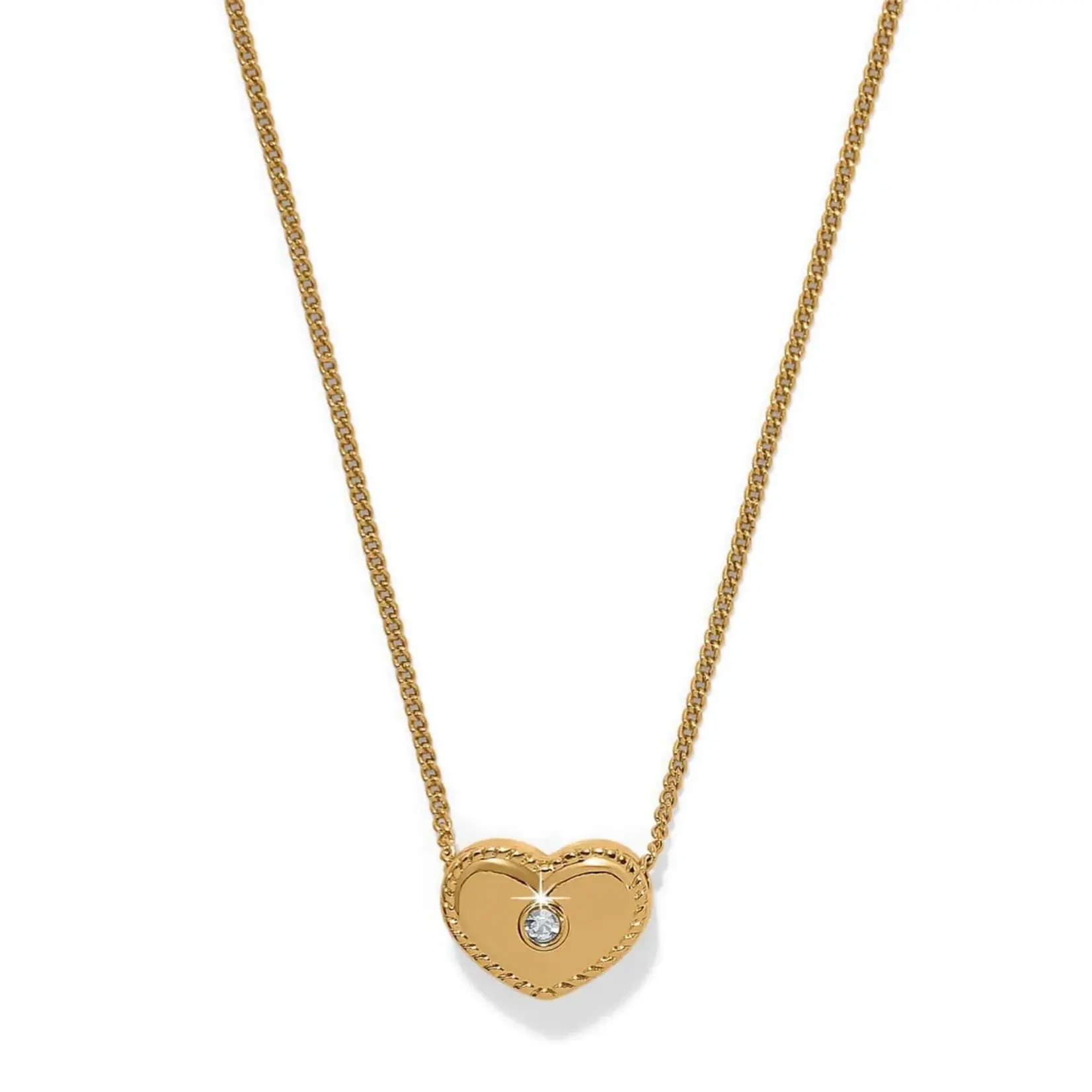 Brighton JM7730 Illumina Celeste Heart Petite Necklace - Gold