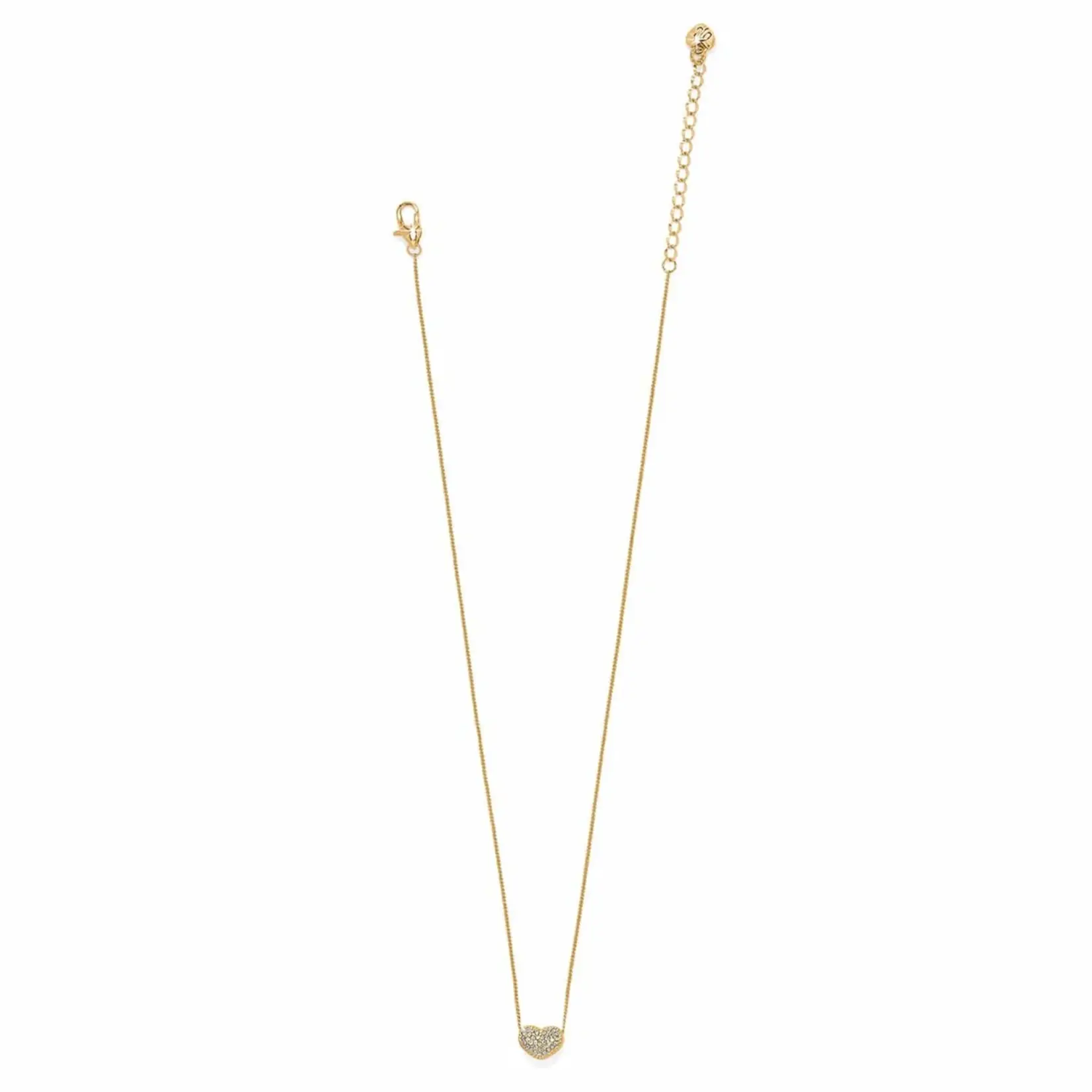 Brighton JM7730 Illumina Celeste Heart Petite Necklace - Gold