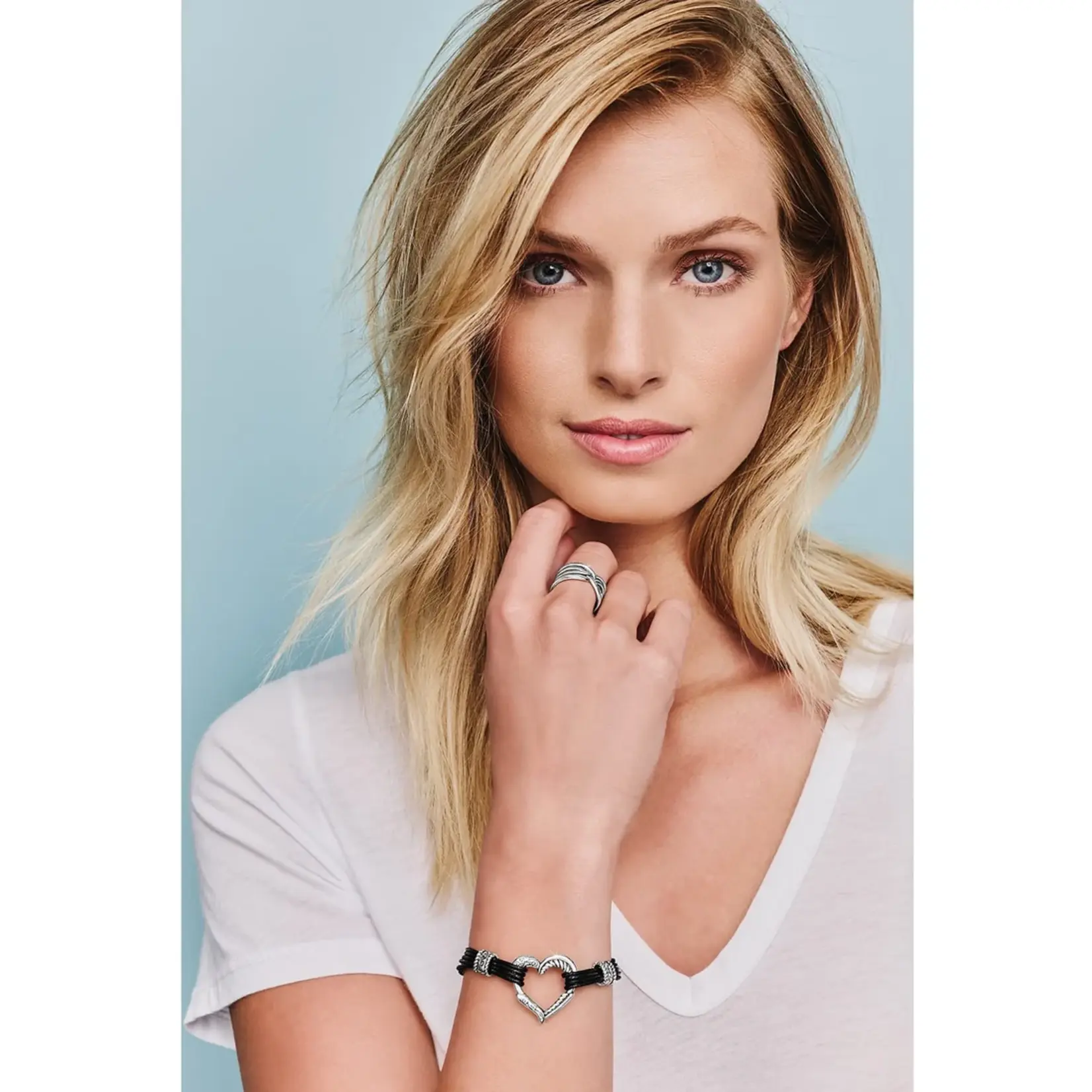 Brighton J32460 Heritage Heart Bracelet