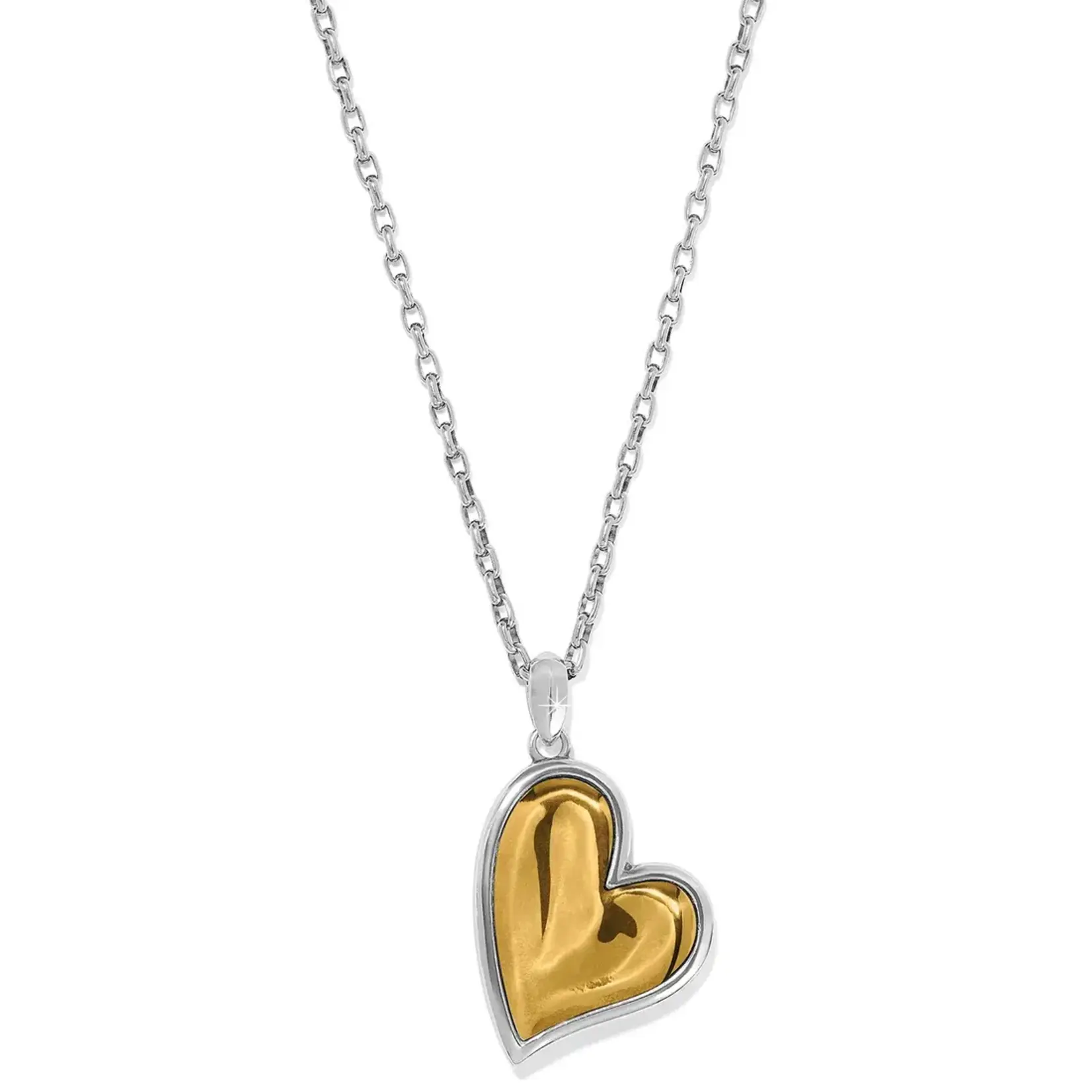 Brighton JM7517 Cascade Heart Reversible Necklace
