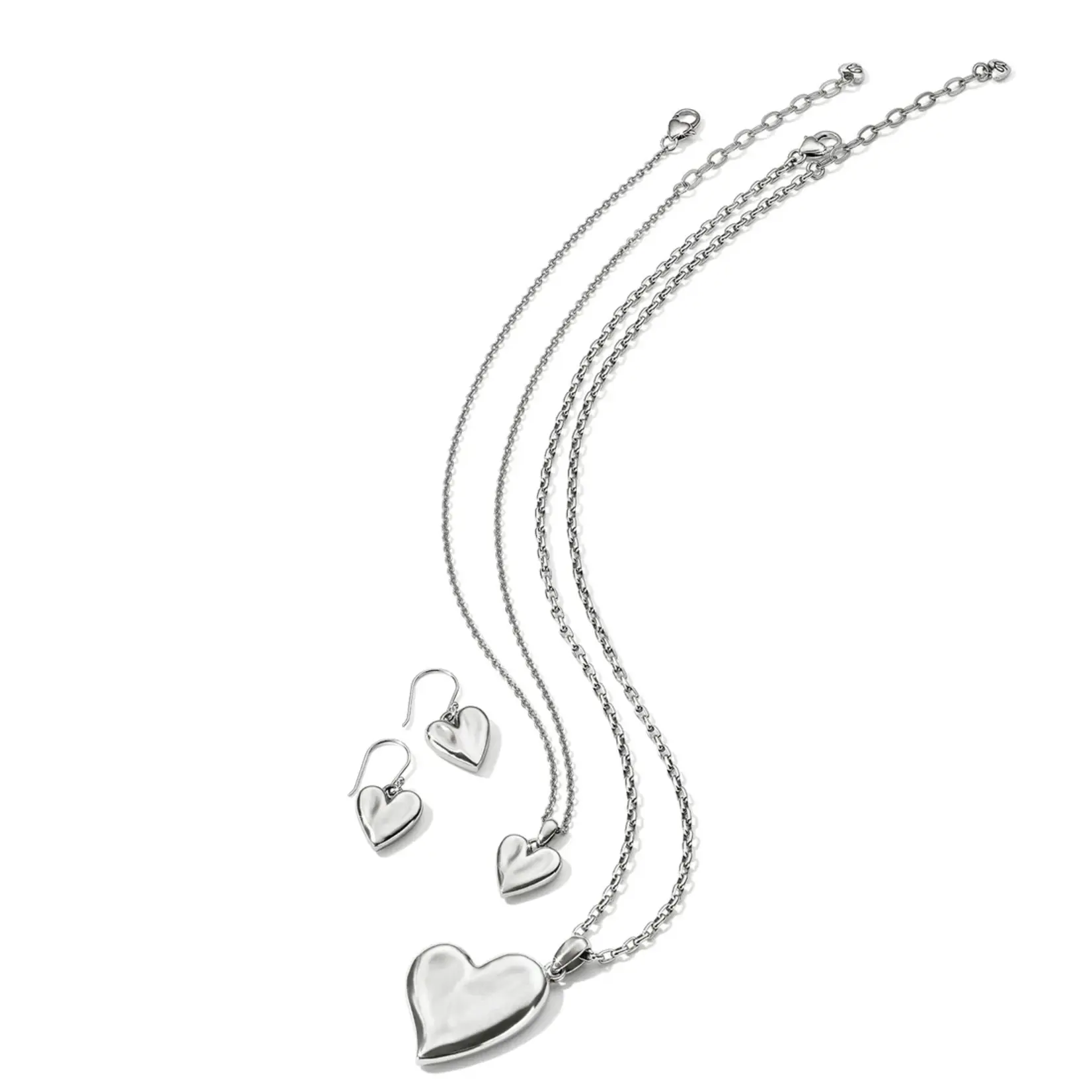 Brighton JM7517 Cascade Heart Reversible Necklace
