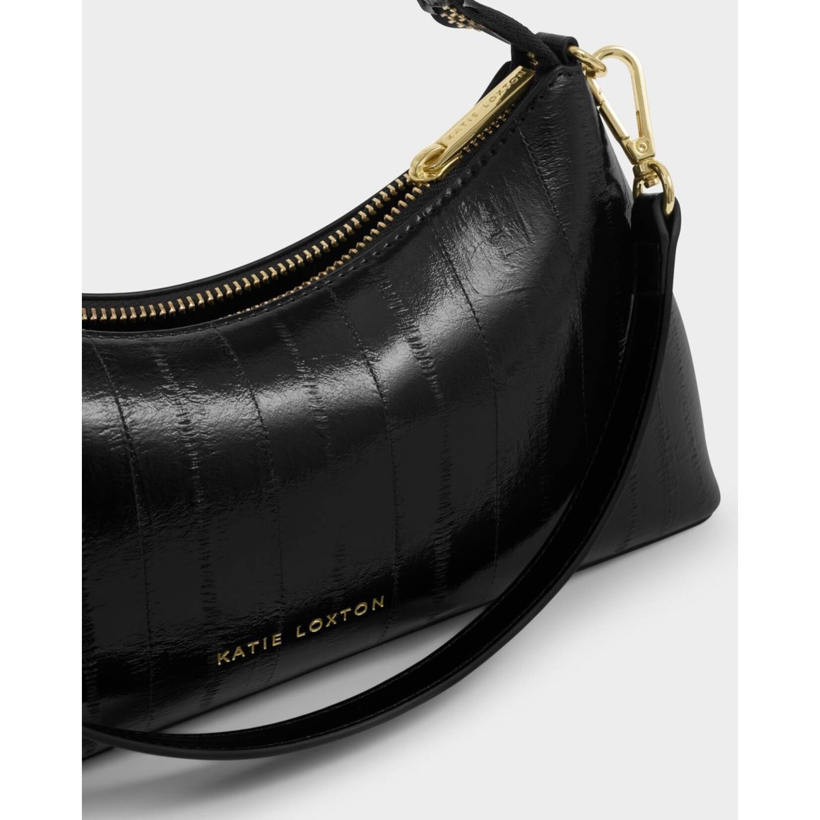 Katie Loxton klb4793U - Miley Shoulder Bag - Black Eel
