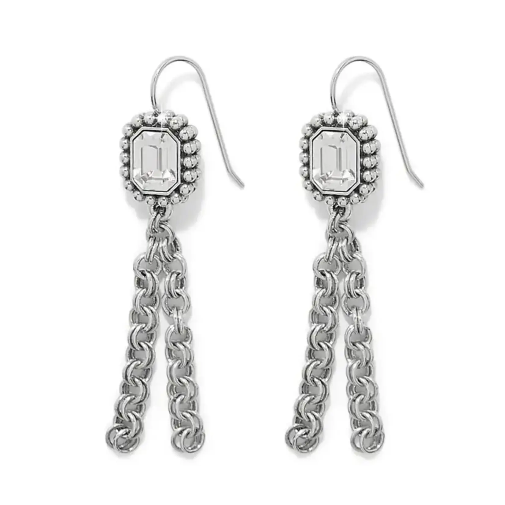 Brighton JA0255 Twinkle Luxe Tassel French Wire Earrings
