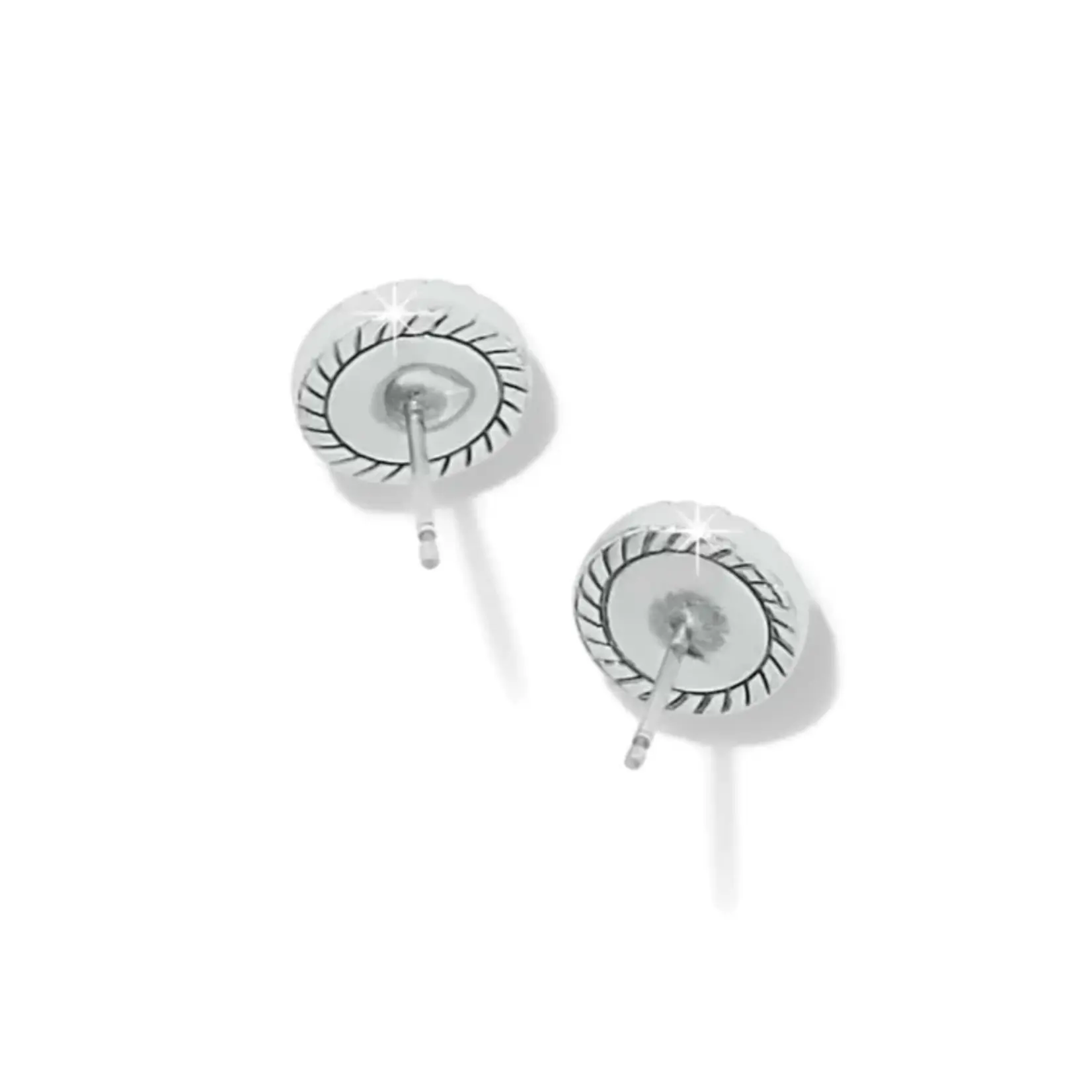 Brighton JA0257 Illumina Celeste Dome Post Earrings - Silver