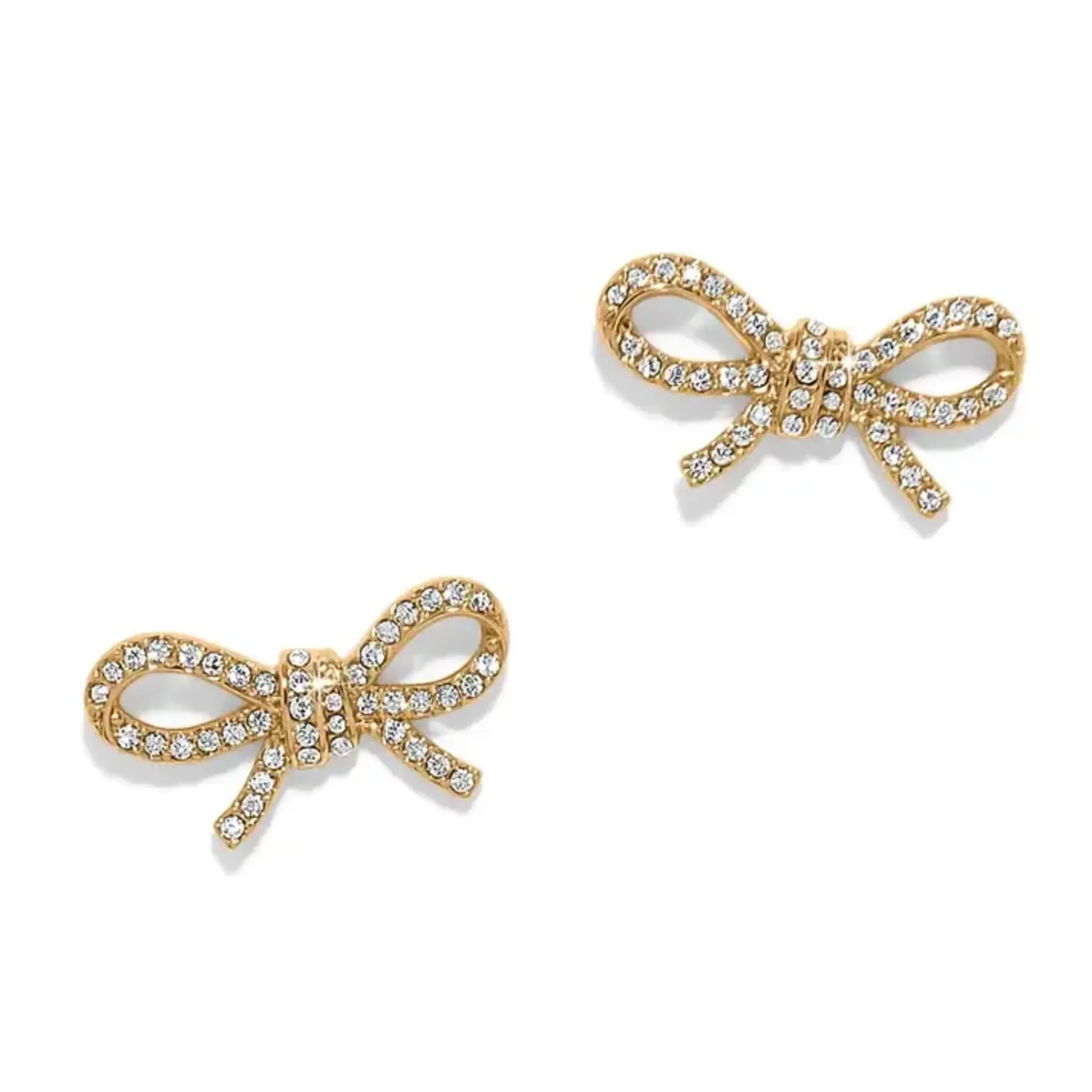 Brighton JA0299 Illumina Bow Post Earrings - Gold