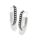 Brighton JA0300 Pretty Tough Link Hoop Earrings