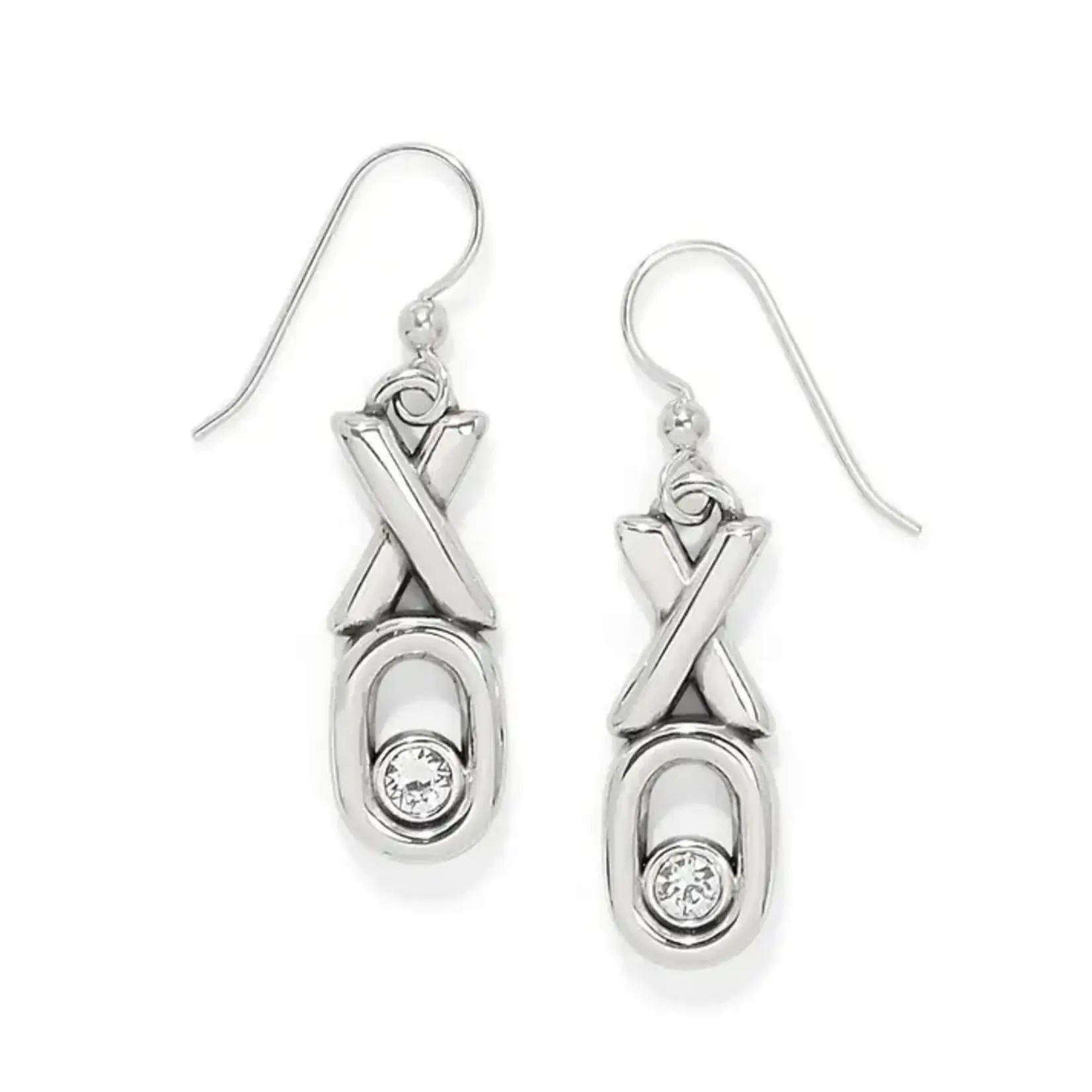 Brighton JA5771 Hugs & Kisses French Wire Earrings