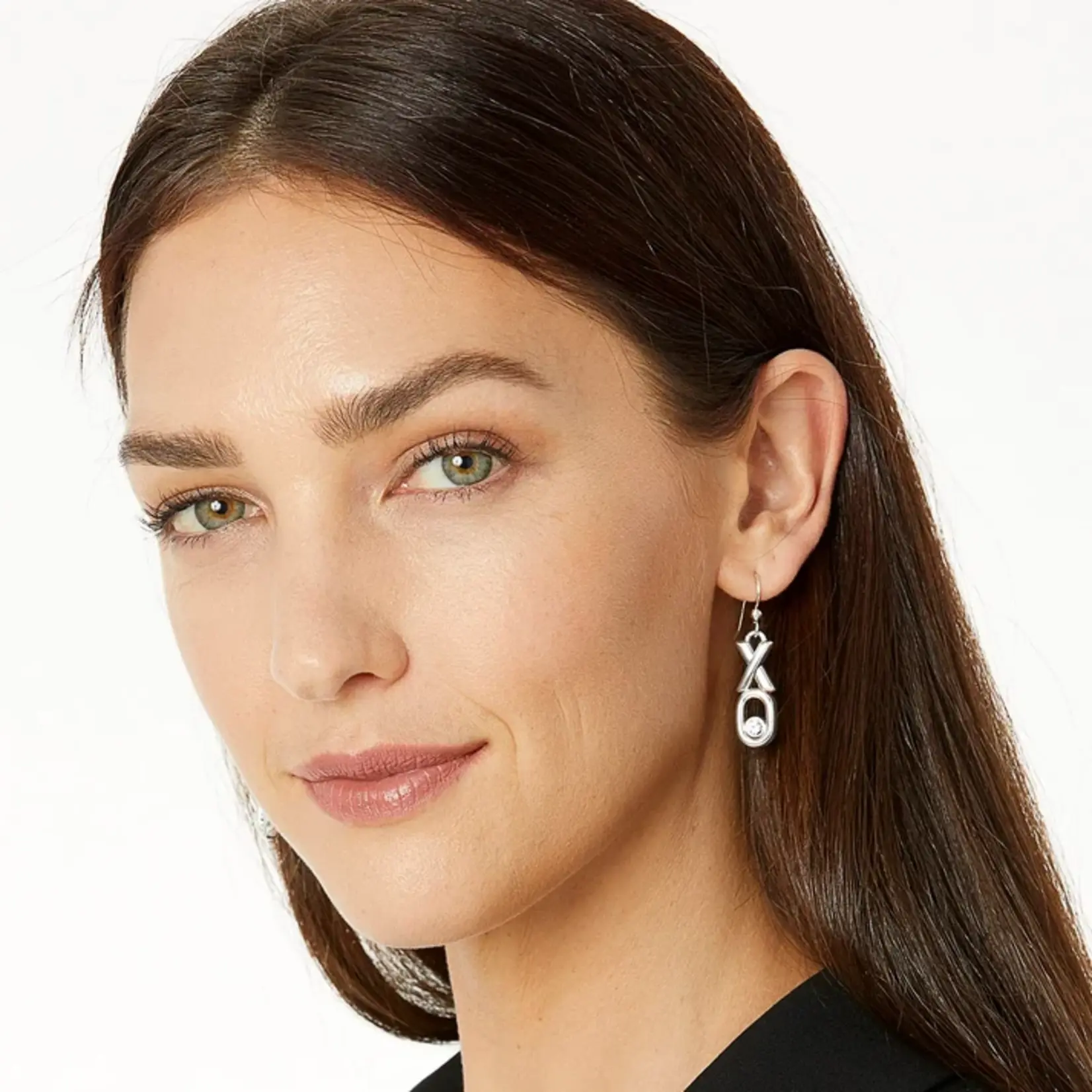 Brighton JA5771 Hugs & Kisses French Wire Earrings