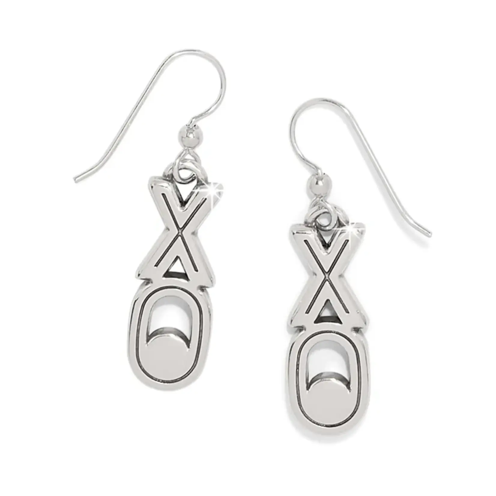 Brighton JA5771 Hugs & Kisses French Wire Earrings