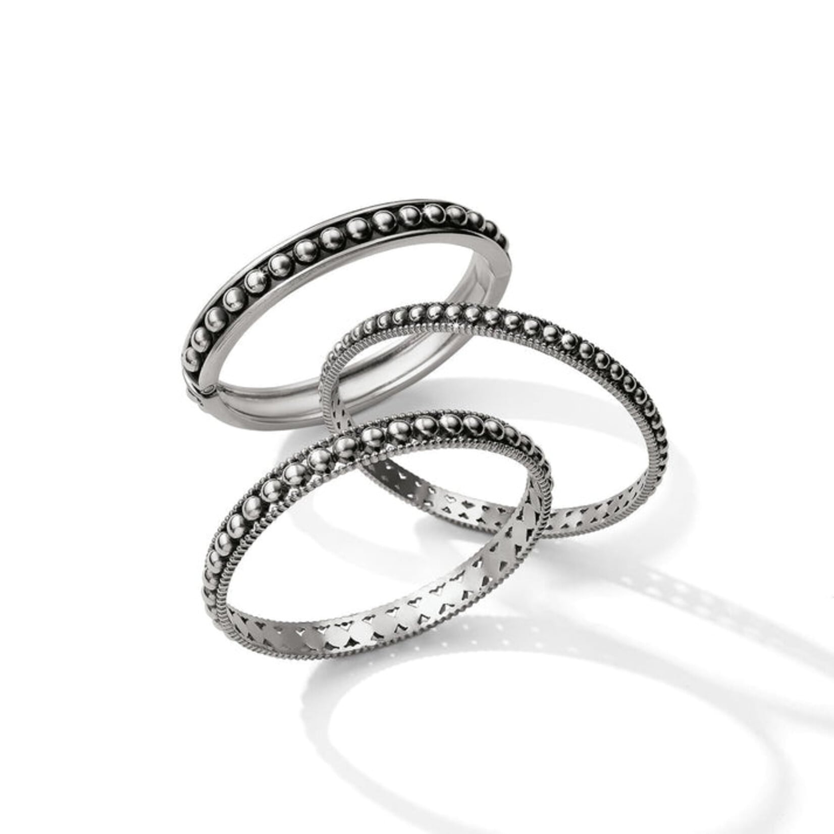 Brighton JF0103 Pretty Tough Pierced Slim Bangle