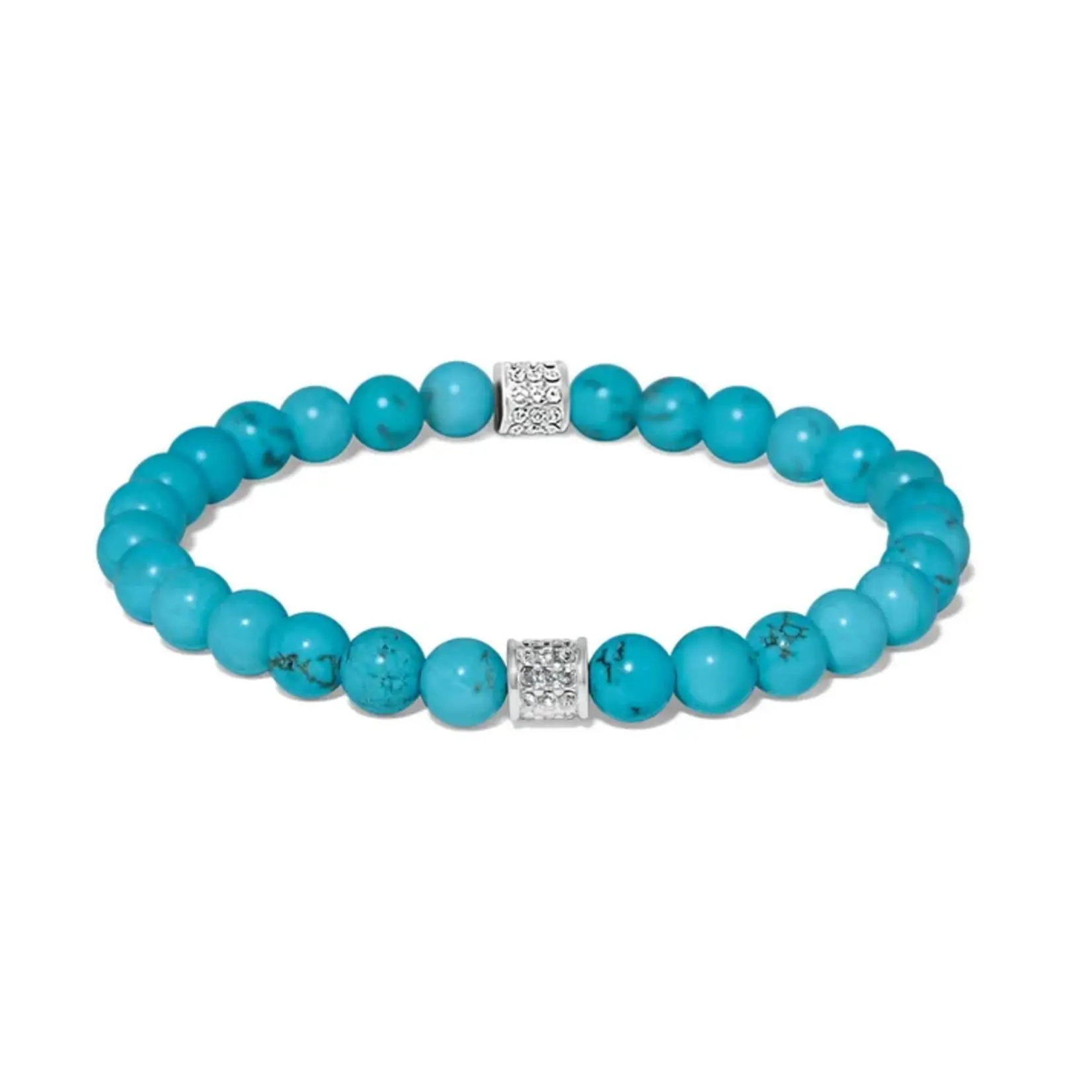 Brighton JF0458 Meridian Petite Turquoise Stretch Bracelet
