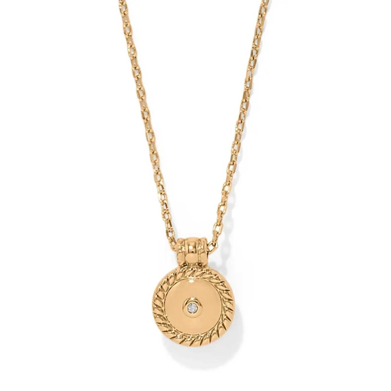 Brighton JM0133 Illumina Celeste Dome Necklace - Gold
