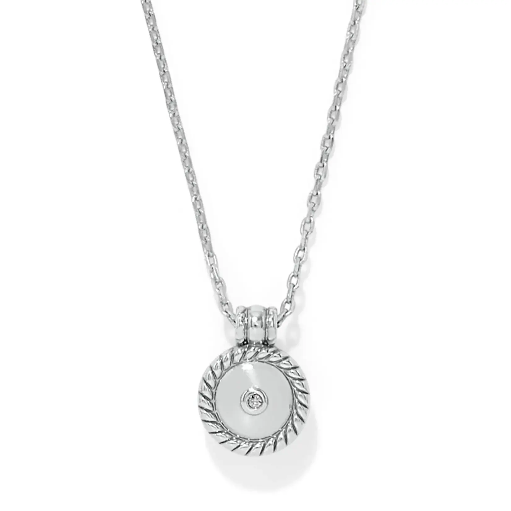 Brighton JM0134 Illumina Celeste Dome Necklace - Silver