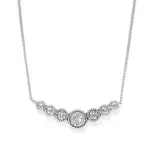 Brighton JM0135 Illumina Celeste Bar Necklace - Silver