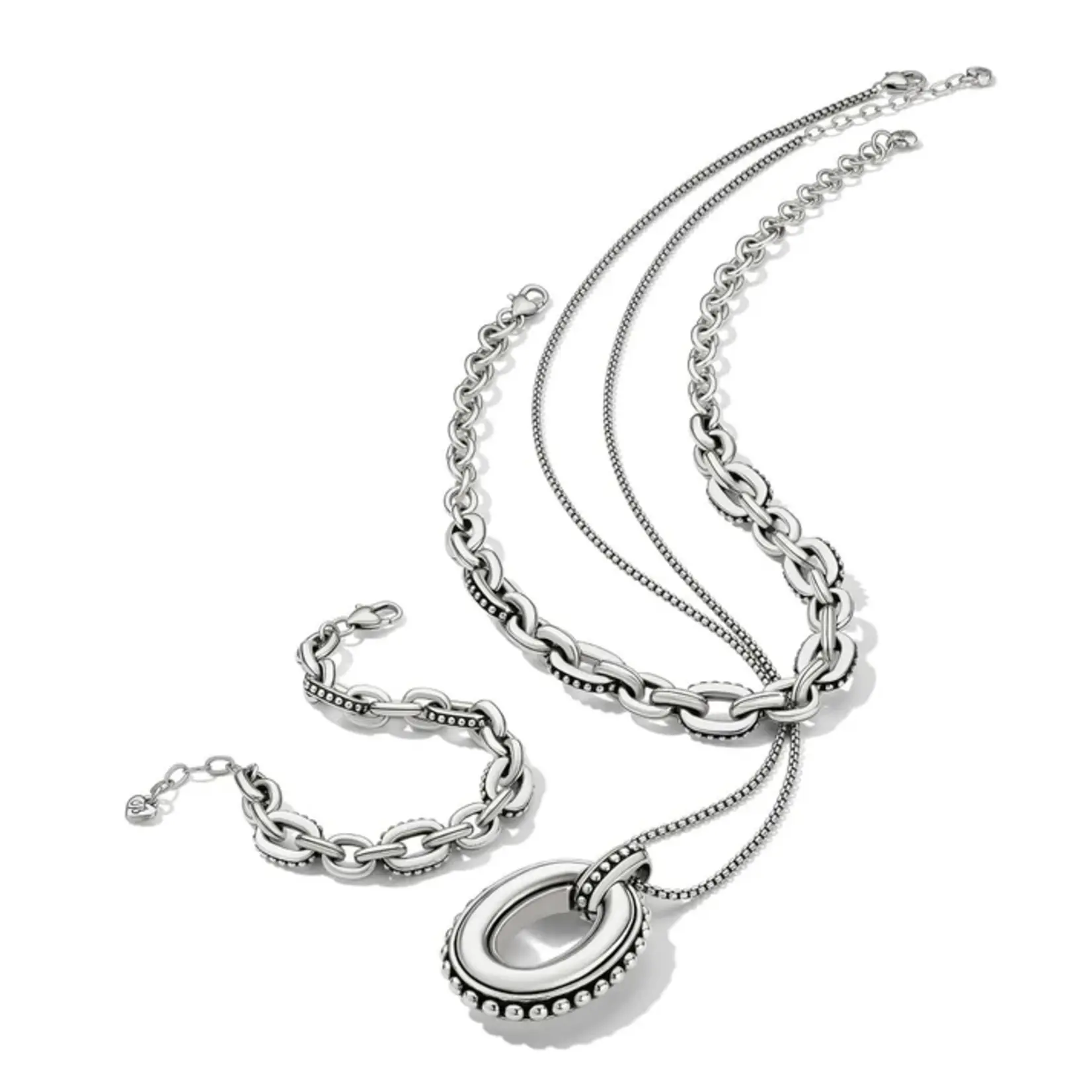 Brighton JM0212 Pretty Tough Link Necklace