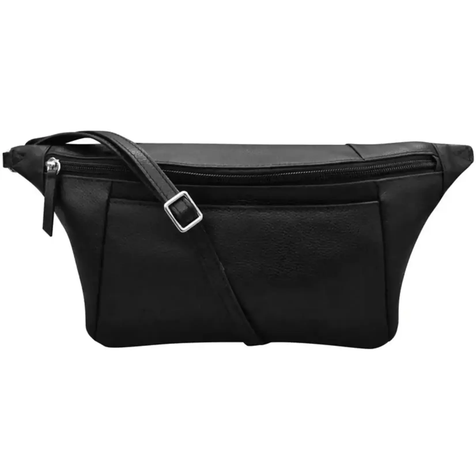 Leather Handbags and Accessories 6380 Black - Belt Bag
