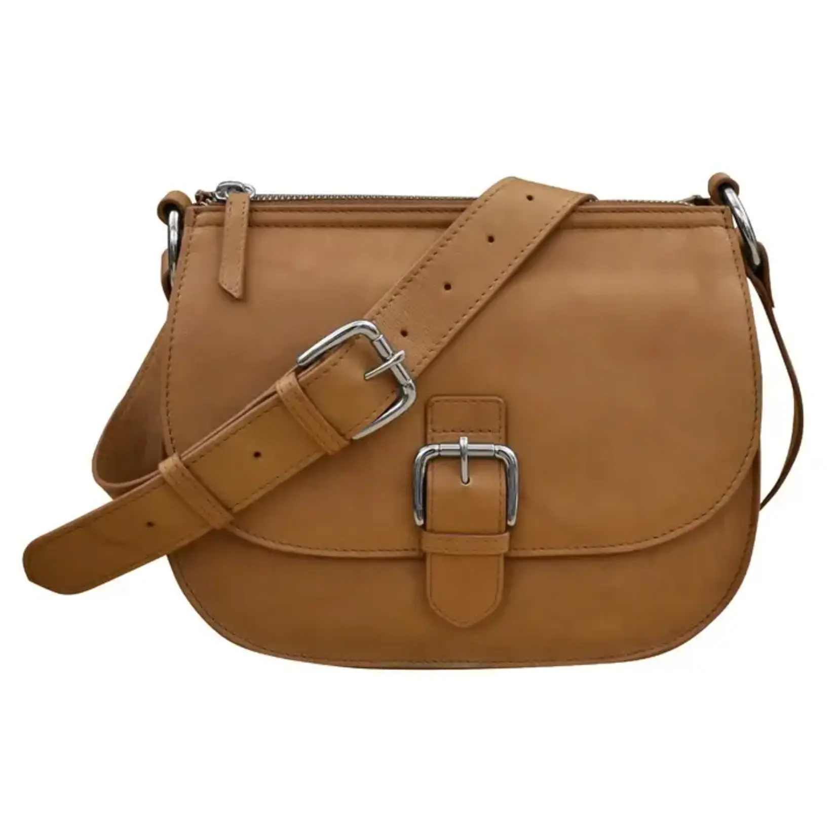 Leather Handbags and Accessories 6192 Antique Saddle - Saddle Bag