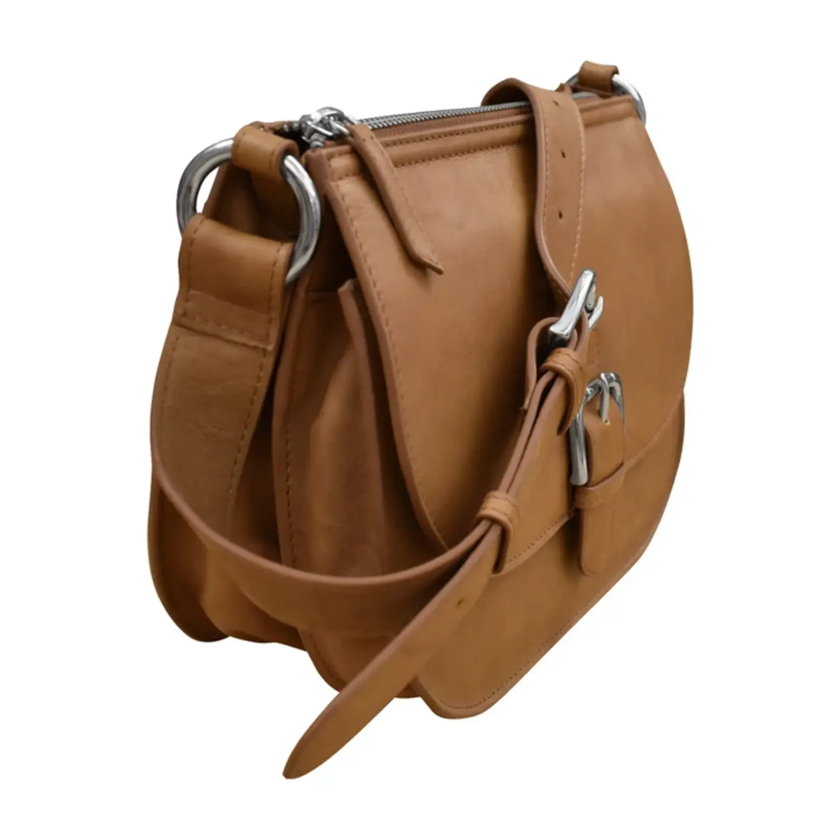 Leather Handbags and Accessories 6192 Antique Saddle - Saddle Bag