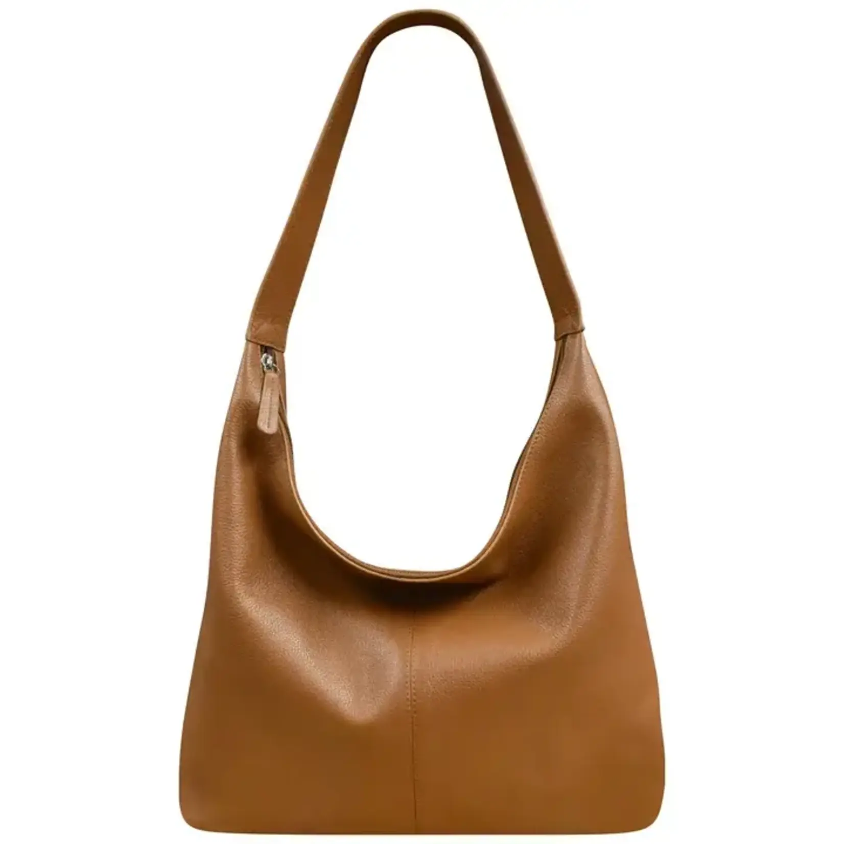 Leather Handbags and Accessories 6726 Antique Saddle - Unlined Slouchy Hobo
