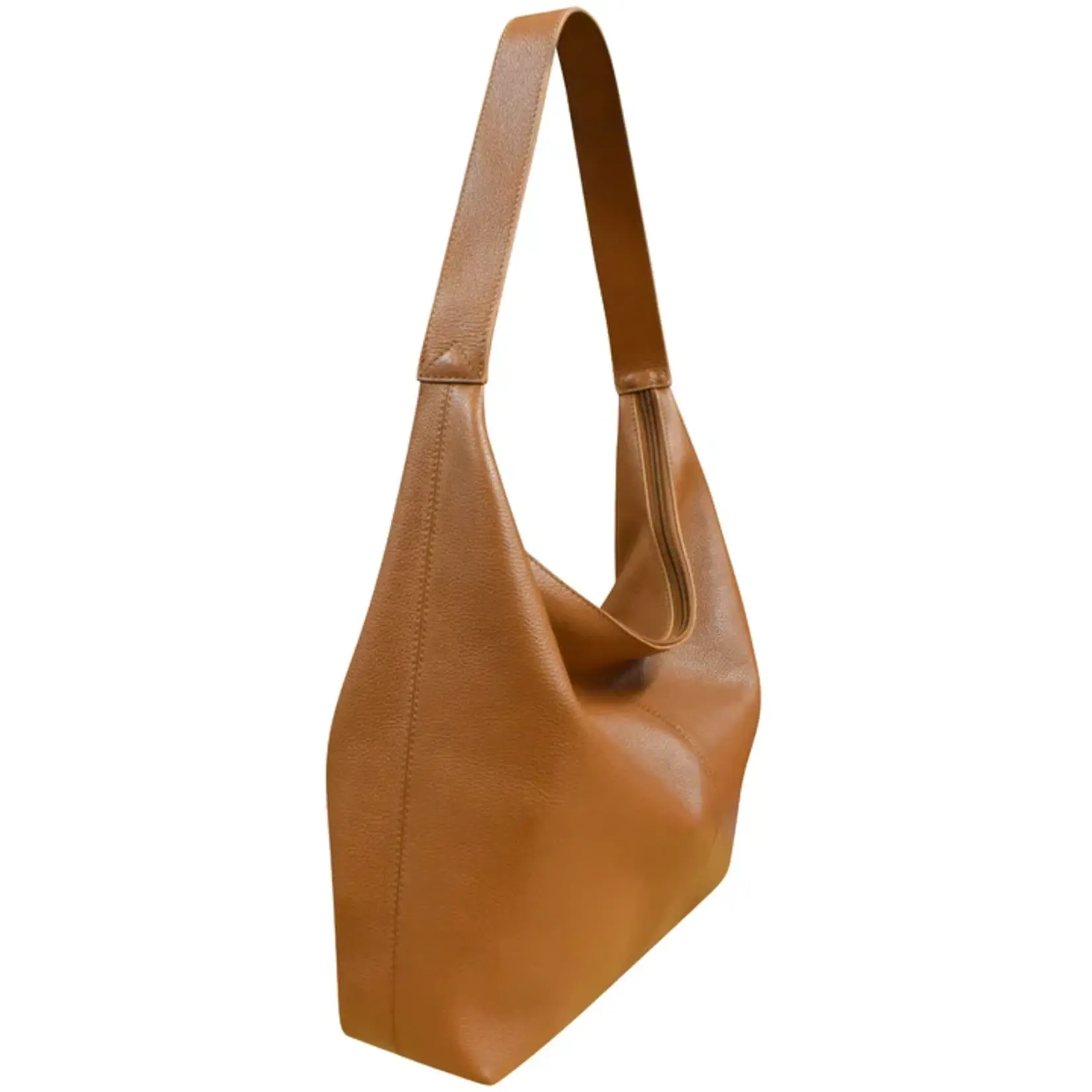 Leather Handbags and Accessories 6726 Antique Saddle - Unlined Slouchy Hobo