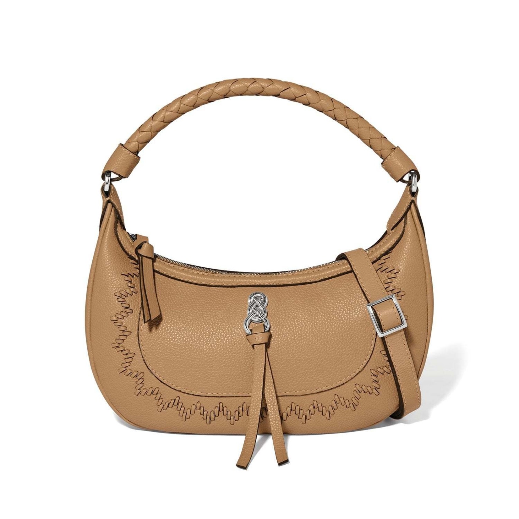 Brighton H44674 Interlok Adi Small Hobo - Cappuccino