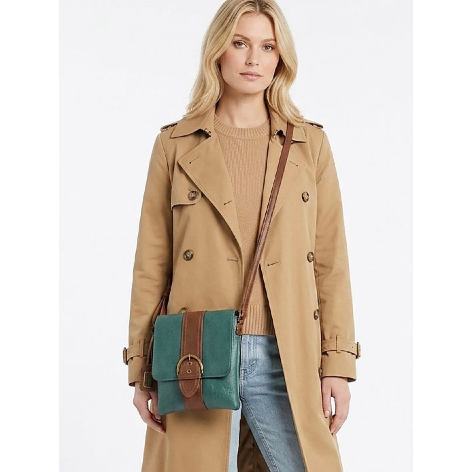 Liz Soto 3325 Dark Teal - Julia Crossbody