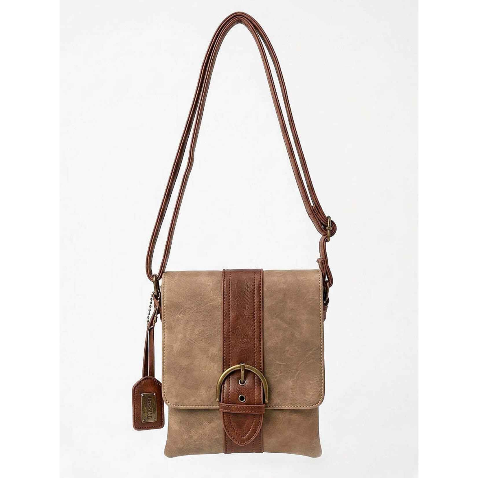Liz Soto 3325 Stone - Julia Crossbody