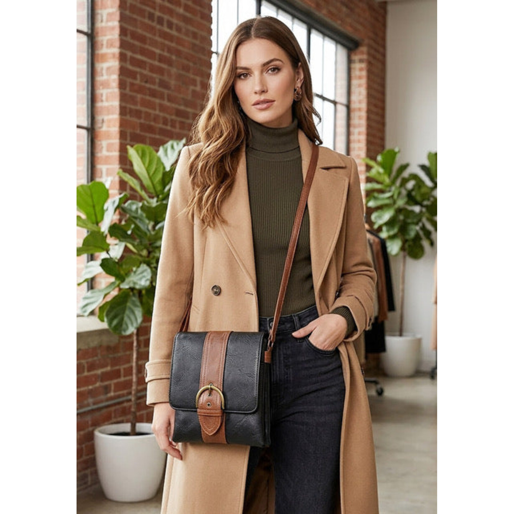 Liz Soto 3325 Indigo - Julia Crossbody