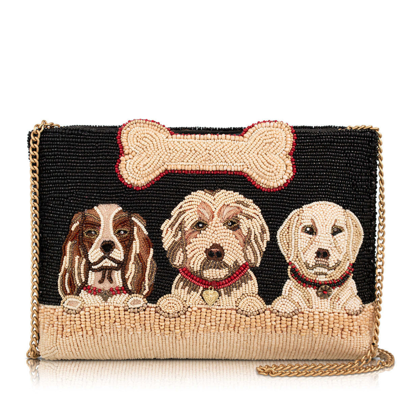 Mary Frances Accessories BAG S002-746 Pawsome Handbag