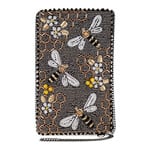 Mary Frances Accessories CPGP S001-610 Bee Awesome Crossbody Phone Bag