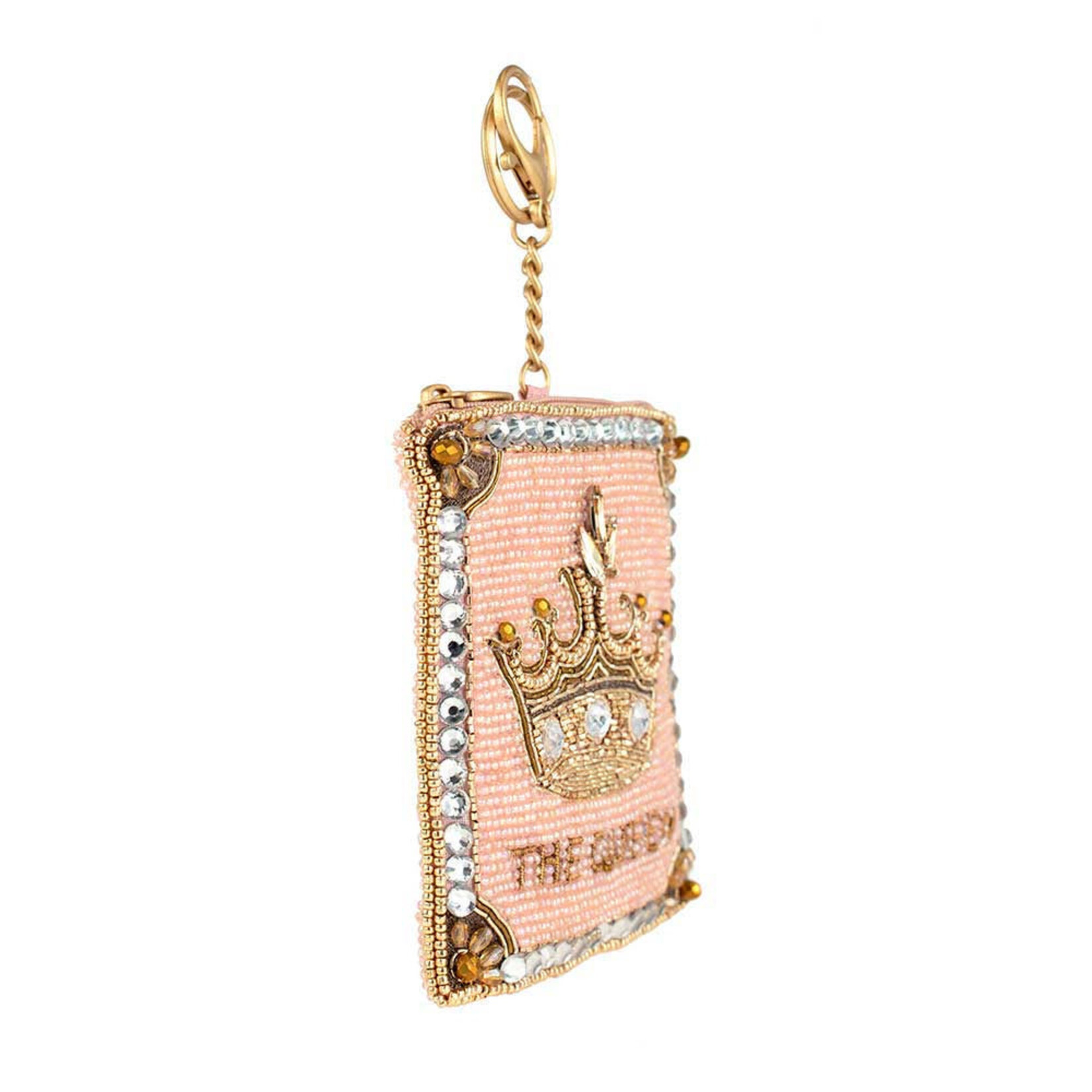 Mary Frances Accessories CP S002-435 Crowned Jewel Coin Purse - The Queen