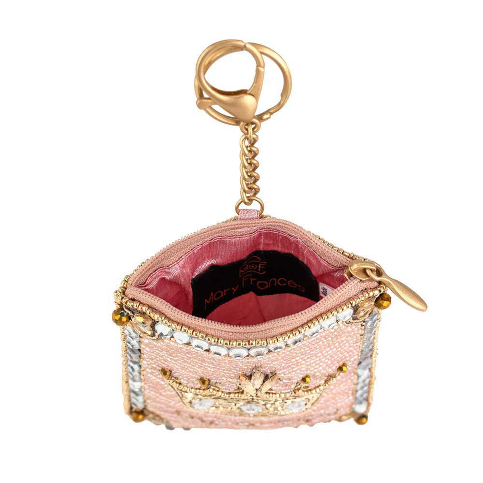 Mary Frances Accessories CP S002-435 Crowned Jewel Coin Purse - The Queen