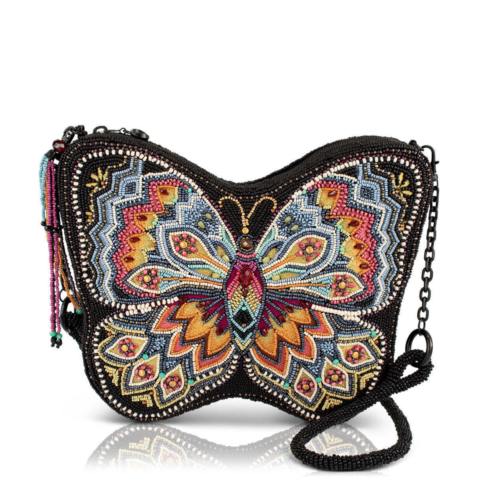 Mary Frances Accessories BAG S002-706 Indie Butterfly Handbag