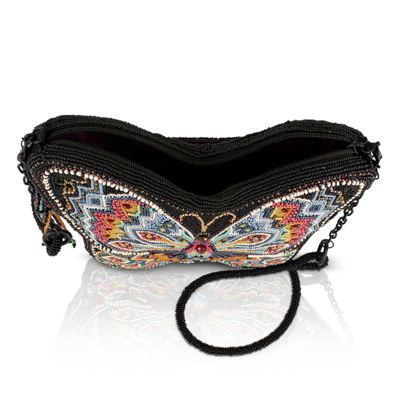 Mary Frances Accessories BAG S002-706 Indie Butterfly Handbag