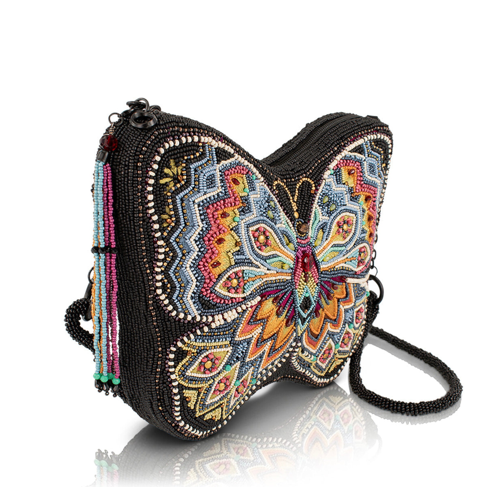 Mary Frances Accessories BAG S002-706 Indie Butterfly Handbag