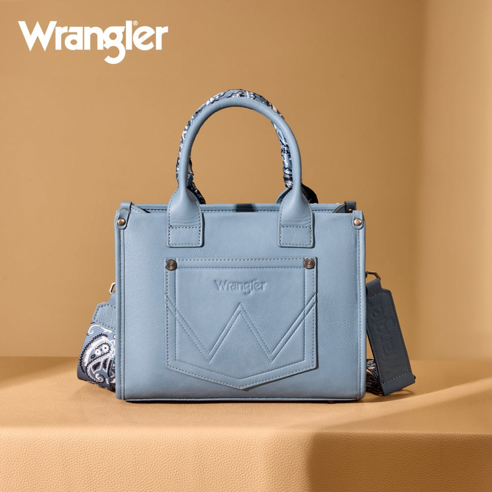 Wrangler WG331-8120SJN - Jean - Wrangler Bandana Tote/Crossbody