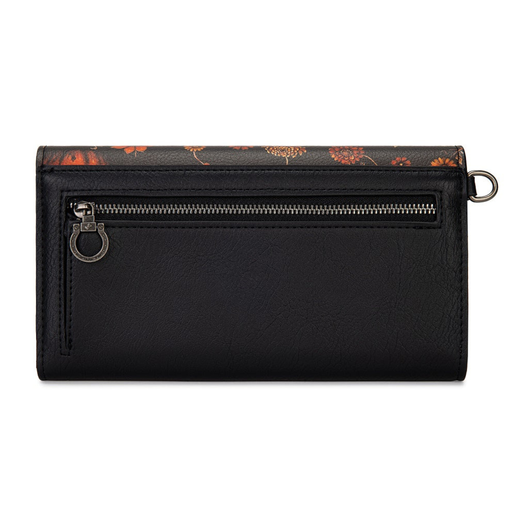 Montana West Inc MW-WL-1404-018-RD Montana West Pumpkin Halloween Wristlet RFID Wallet - Red